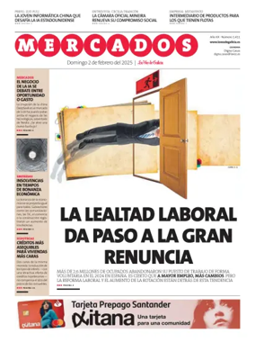 Cover of La Voz de Galicia (Pontevedra) - Mercados