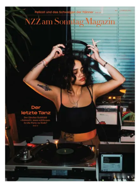 Cover of Neue Zurcher Zeitung Sunday