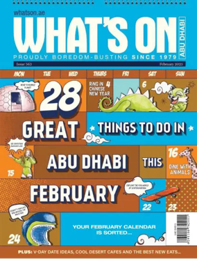 Cover of What's On (Abu Dhabi)