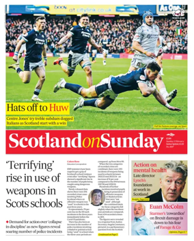 Cover of Scotland on Sunday