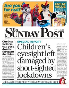 Cover of The Sunday Post (Newcastle)