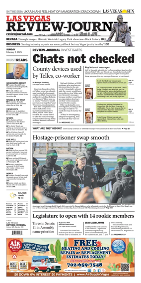 Cover of Las Vegas Review-Journal (Sunday)