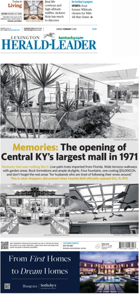 Cover of Lexington Herald-Leader (Sunday)