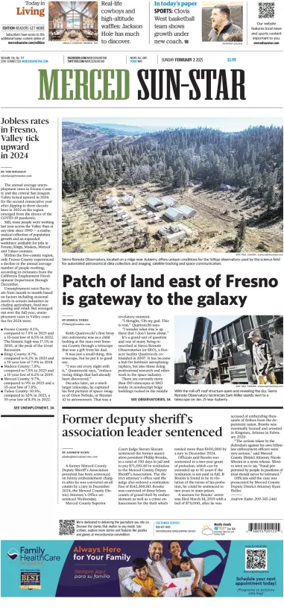 Cover of Merced Sun-Star (Saturday)