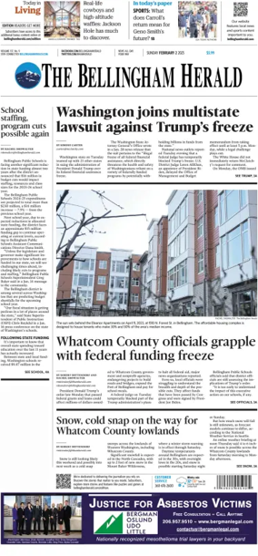 Cover of The Bellingham Herald (Sunday)