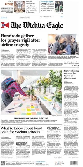 Cover of The Wichita Eagle (Sunday)