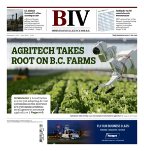 Cover of Business in Vancouver