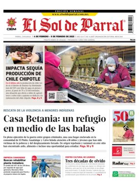 Cover of El Sol de Parral