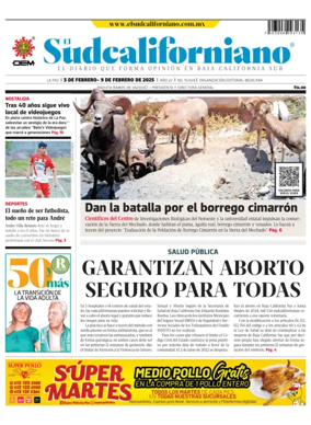 Cover of El Sudcaliforniano