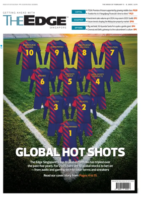 Cover of The Edge Singapore