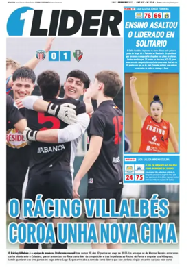 Cover of La Voz de Galicia (Monforte) - Lider