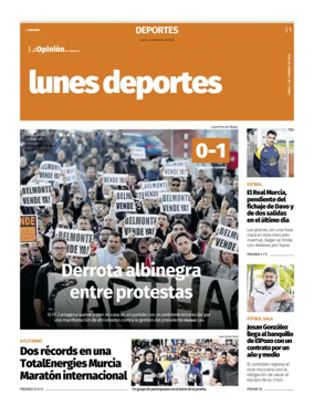 Cover of Lunes Deportes