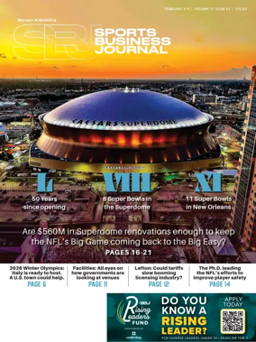 Cover of Sports Business Journal
