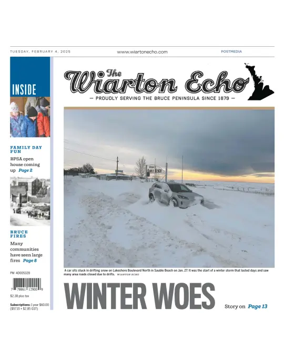 Cover of Wiarton Echo