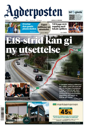 Cover of Agderposten