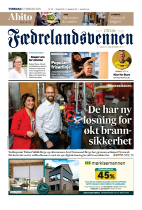 Cover of Faedrelandsvennen