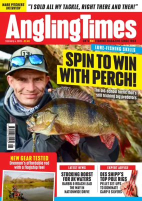 Cover of Angling Times (UK)