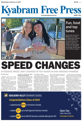 Cover of Kyabram Free Press