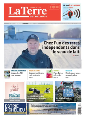 Cover of La Terre de chez nous