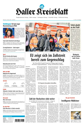 Cover of NW - Haller Kreisblatt