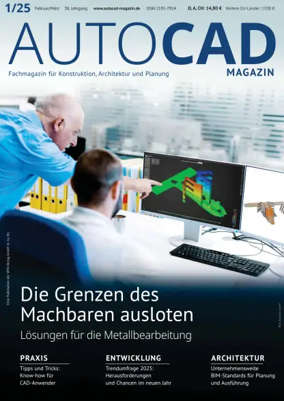 Cover of Autocad and Inventor Magazin