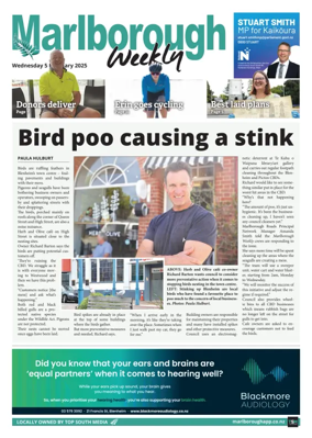 Cover of Marlborough Weekly