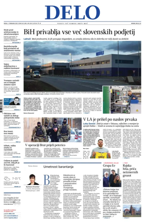 Cover of Delo (Slovenia)