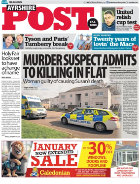 Cover of Ayrshire Post