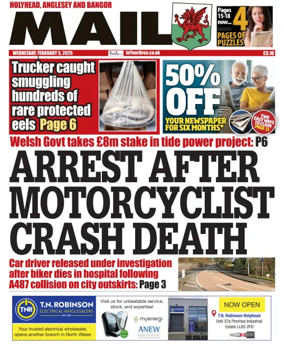 Cover of Bangor Mail