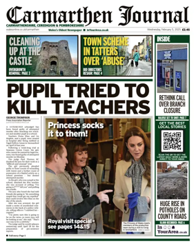 Cover of Carmarthen Journal