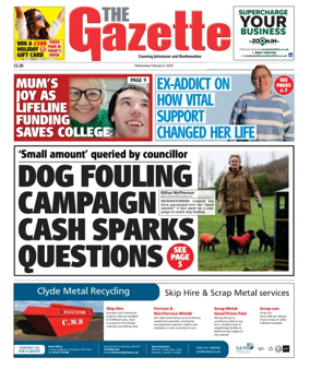 Cover of The Gazette (Scotland)