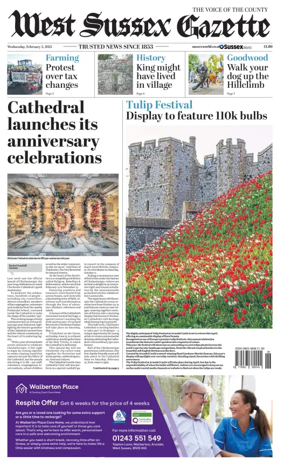 Cover of West Sussex Gazette