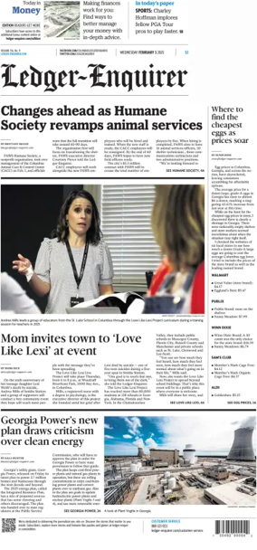 Cover of Ledger-Enquirer