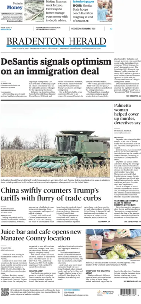 Cover of The Bradenton Herald