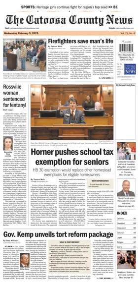 Cover of The Catoosa County News