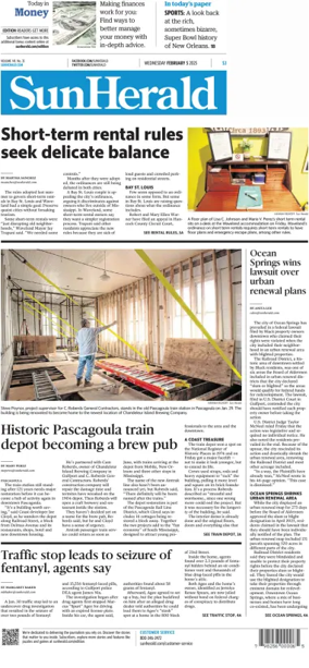 Cover of The Sun Herald