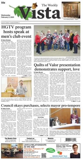 Cover of The Weekly Vista