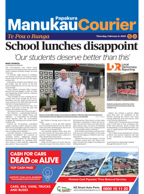 Cover of Manukau Courier