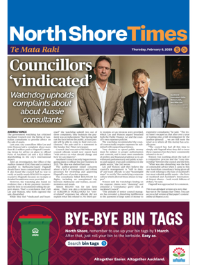 Cover of North Shore Times