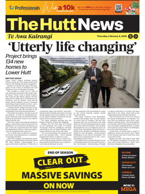 Cover of The Hutt News