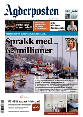 Cover of Agderposten