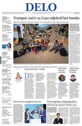 Cover of Delo (Slovenia)