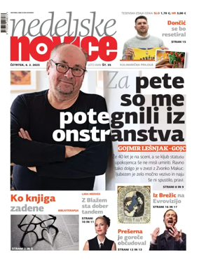 Cover of Nedeljske Novice