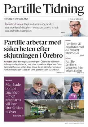 Cover of Partille Tidning