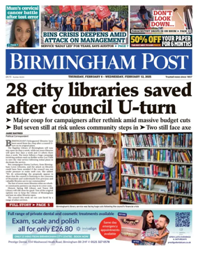 Cover of Birmingham Post