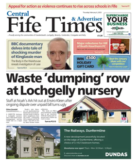 Cover of Central Fife Times