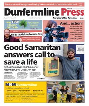 Cover of Dunfermline Press