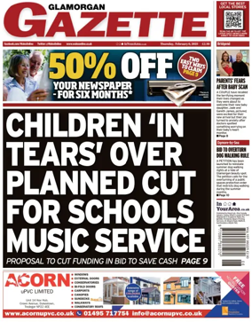 Cover of Glamorgan Gazette