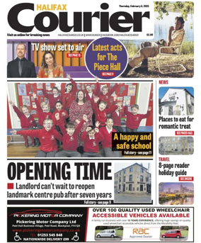 Cover of Halifax Courier