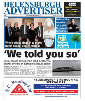 Cover of Helensburgh Advertiser